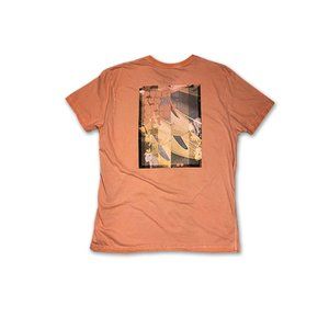 Peach/Orange Graphic Tee Size L